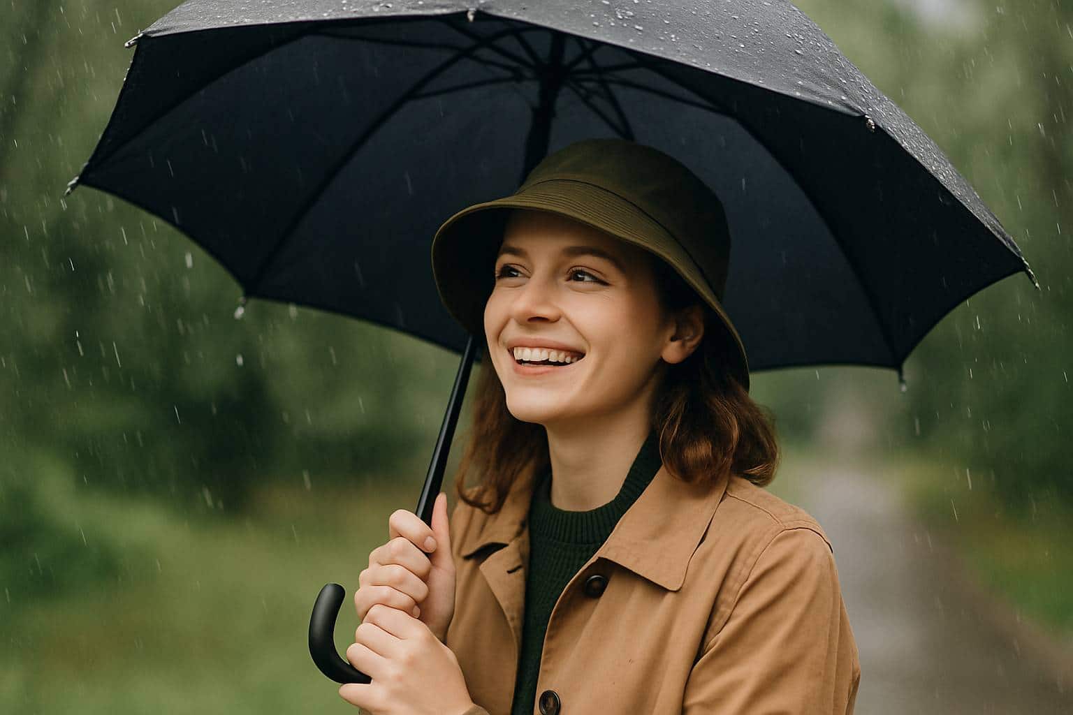 Quel chapeau quand il pleut ?