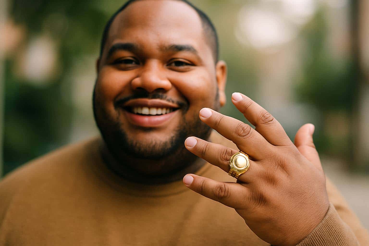 Quelle bague quand on a des gros doigts ?